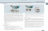 Medida de presión Transmisores para aplicaciones con ...ceisamx.com/assets/uploads/files/15b09-sitrans-p500.pdf · transformadores de presión digitales que ofrecen un alto nivel