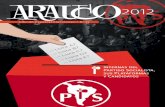 Internas del Partido Socialista, sus Plataformas y … · tada por el Partido Socialista de Chile, ... en el contexto de un año electoral de gran trascendencia por la realización