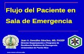 Flujo del Paciente en Sala de Emergencia - … del Paciente en SE.pdf · Objetivos Describir el Modelo de Asplin Describir el de flujo de pacientes en SE Discutir aspectos que influyen