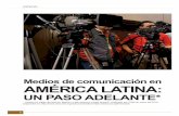 Medios de comunicación en AMÉRICA LATINA - …€¦ · cena de desafíos para el ambiente de los medios ... Relator especial para la libertad de expresión en la Comisión Interamericana
