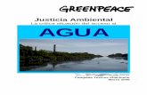 La crítica situación del acceso al AGUA - greenpeace.org · 97,5% del total existente en el planeta es agua salada, mientras que solo el 2,5% restante es agua dulce. Del porcentaje