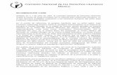 Comisión Nacional de los Derechos Humanos México€¦ · ordenamientos citados en el capitulo Observaciones de este documento. México, D.F., ... dicloxacilina, amikacina. Solución