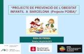 Presentación de PowerPoint - munideporte.com€¦ · En el darrer estudi Aladino, fet per l’Agència Espanyola de Sanitat Alimentària (2011), era del 19,1% entre nens de 6 a 9