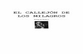 EL CALLEJÓN DE LOS MILAGROS - smaris.edu.ecsmaris.edu.ec/wp-content/uploads/2017/03/1BI-Elcallejón-de-los... · Naguib Mahfuz El callejón de los milagros 2 ... una zona del sector