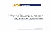 INDICE DE TRANSPARENCIA PARA LA RENDICION …sistemadif.jalisco.gob.mx/pdf/indice_de_transparencia_para_la... · la Rendición de Cuentas y la Participación Ciudadana” (ITRCPC),