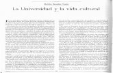 .c . Rubén Bonifaz Nuño La Universidad la vida cultural · Rubén Bonifaz Nuño ... Tres son las funciones que dicha Ley le atribuye a la Uni ... análisis de sus principales colecciones.