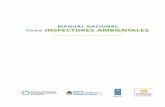 MANUAL NACIONAL PARA INSPECTORES … · 2018-09-16 · la Subsecretaría de Control y Fiscalización Ambiental y Prevención de la ... SUBSECRETARIA DE CONTROL Y FISCALIZACIÓN AMBIENTAL
