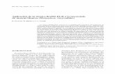 Aplicación de la técnica RAPD-PCR a la taxonomía de … · Aplicación de la técnica RAPD-PCR a la taxonomía de moscas blancas (Homoptera, ... del ADNindividual de adultos d