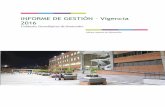 INFORME DE GESTIÓN - Vigencia 2016 - Unidades ... de Gestion 2016.pdf · que estandarizan los procesos de un sistema de calidad. ... baloncesto y voleibol, en los seleccionados ...