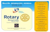 Boletín informativo mensual - rotary4100.orgrotary4100.org/wp-content/uploads/Boletin_MxlOeste... · harán este año, nos hemos dado cuenta los Rotarios de la conveniencia de aportar