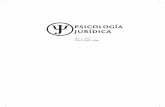PSICOLOGÍA JURÍDICA - Facultad de Ciencias Humanas · El Laboratorio de Psicología Jurídica de la Universidad Nacional de Colombia y el Grupo de Investigación Procesos y ...