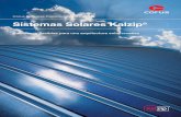 Corus Sistemas Constructivos S.L.U. Sistemas … · Sobre otros tipos de sistemas, como por ejemplo bande-jas trapezoidales, el sistema Kalzip SolarClad puede ser ... Aplicable sobre