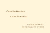 Cambio técnico Cambio social - Siplandisiplandi.seducoahuila.gob.mx/.../ANALISIS_SISTEMICO.pdfAnálisis sistémico Contexto social y natural Consecuentes técnicos Análisis estructura-función