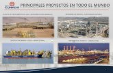 Presentación de PowerPoint - grupocunado.com · seis plataformas + fpso –bohai (china) principales proyectos en todo el mundo refinerÍa de aramco –jubail (ksa) planta de tratamiento