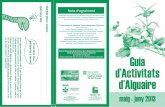  · Guia d' Alguaire mail -juny 2013 Nota d'agraïment La regidoria de cultura de l'Ajuntament d'Alguaire vol agrair a totes les entitats, i al poble en …