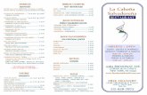 La Cabaña Salvadoreña · la cabaña salvadoreña restaurant abierto / open lunes - jueves & domingo monday-thursday & sunday 10:30 am - 10:00 pm viernes & sabado friday & saturday