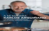 A MI MANERA KARLOS ARGUI‘ANO - sgfm. LAS RECETAS FUNDAMENTALES DE LA COCINA REGIONAL ESPA‘OLA