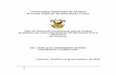 Universidad Autónoma de Sinaloa Escuela Superior de ...esef.uas.edu.mx/pdf/Plan_de_Desarrollo_Institucional.pdf · del estado de Sinaloa, en el marco del fortalecimiento de la nación.