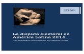 La disputa electoral en América Latina 14 de mayo 2014-2tiempodecrisis.org/wp-content/uploads/2014/05/celag-la-disputa... · mapa electoral del estado plurinacional de bolivia ...