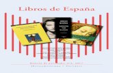Libros de España - iberoamericana-vervuert.es de España... · Libros de España Novela, poesía, teatro, ensayo Historia y crítica de la literatura Lengua y lingüística ... *
