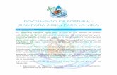 DOCUMENTO DE POSTURA CAMPAÑA AGUA …files.aguaparalavida.webnode.es/200000051... · DOCUMENTO DE POSTURA – CAMPAÑA AGUA PARA LA VIDA INTRODUCCIÓN La campaña Nacional Agua para