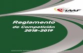 Reglamento de Competición 2018-2019 - atletismo.galatletismo.gal/wp-content/uploads/2018/03/manualiaaf20182019esp.pdf · 200 Competiciones de Pruebas Combinadas 200 ... las de Pista