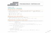 7 PROBLEMAS MÉTRICOS - matematicasdivertidas.com · Unidad 7. Problemas métricos 1 Página 183 REFLEXIONA Y RESUELVE Diagonal de un ortoedro