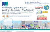 Colombia Opina 2012-2 La Gran Encuesta - Medición 4static.iris.net.co/semana/upload/documents/Doc-2345_20121128.pdf · 1. Ficha Técnica y descripción de la muestra 2. Módulos
