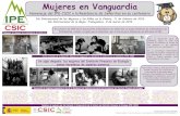 Mujeres en Vanguardia - UPV/EHU · Mujeres en Vanguardia Homenaje del IPE-CSIC a la Residencia de Señoritas en su centenario Entre 1907 y 1936, la JAE destinó 470 ayudas a mujeres.
