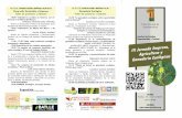 III Jornada Empresa, A g ricultura y Ganadería Ecológ … JornadatrIptico.pdf · entre ellas el libro "El huerto escolar ecológico" sobre el cultivo de huertos ecológicos, centrado