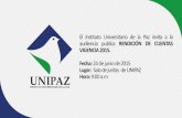 Presentación de PowerPoint · Convenio Marco de Cooperación entre Aguas de Barrancabermeja y UNIPAZ. E vent s A cadémicos • Seminario Auditorías en BPM - HACCP e ISO 22000