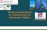 Eficiencia Energética en instalaciones de Alumbrado …€¦ · • Sistemas de apagado alternado de luminarias (circuito ... • Los equipos auxiliares de doble nivel sin línea