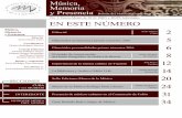 Boletín del Museo Nacional de la Música No. 1/ Enero … · Presencia de músicos cubanos en el Cementerio de Colón ... reproductores musicales y de obras de artes plásticas y
