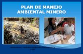 PROPUESTA DEL PLAN DE MANEJO AMBIENTAL … · OBJETIVO GENERAL: Promover en el sector minero del Resguardo un Plan de Manejo Ambiental que proporcione los conocimientos y acciones