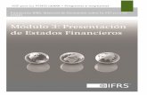 3 Presentación de Estados Financieros 2013 - NIIF … · 03-06-2016 · Módulo 3: Presentación de Estados Financieros . Fundación IFRS: Material de formación sobre la NIIF para