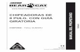 CHIPEADORAS DE8 PULG. CON GUÍA GIRATORIA …terramak.com.mx/manualoperacion/opbearcat_ch8720ih.pdf · comprender este manual antes de la puesta en funcionamiento de su máquina.