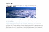 De 1615 hasta hoy… Ciclones en República … Huracan DAVID.pdf · El 22 de septiembre de 1998 pasó el huracán Georges, una experiencia que hizo a quienes habían vivido a David