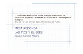MESA REDONDA: LAS TICS Y EL EEES - Universidad de … · Universidad de Murcia. MESA REDONDA: LAS TICS Y EL EEES ... .Ventajade facilidad de uso y aprendizaje y variedad de recursos