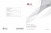 LG-E610 ESP Cover - euskaltel.com · Mover contactos de su teléfono antiguo al ... una carcasa de transporte, un clip para el ... partes metálicas y deben colocarse a una distancia