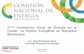 La Energética República - platts.com · buen funcionamiento del mercado en el sector energía ... •Promoción del uso racional de la energía. •Informar al PE sobre las autorizaciones,