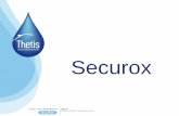 Securox - depec.es … · Ácido hipocloroso Hipoclorito de sodio Breakpoint (cloro) Gradiente de concentración Vocabulario. Securox - Pumps & Controls Charles DUBOST - Septiembre