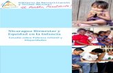 Nicaragua Bienestar y Equidad en la Infancia · 1.2.2 Transición Demográfica y sus Implicaciones la Reducción de ... 1 Una descripción amplia de la metodología del presente estudio