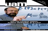 José Luis Gázquez Mateos, Profesor Distinguido de la … · sor me explicó los modelos atómicos como parte de la ... teórico, desde el ámbito de los modelos matemáticos ...