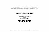 RENDICIÓN DE CUENTAS 2017 - …teschicoloapan.edomex.gob.mx/sites/teschicoloapan.edomex.gob.mx... · III. MARCO NORMATIVO ... debido a que ejercen y administran recursos del Estado