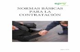 NORMAS BÁSICAS PARA LA CONTRATACIÓN · Contratación social: Es el mecanismo utilizado para la contratación de bienes y servicios con juntas de acción comunal y asocomunales.