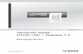 Tacógrafo digital DTCO 1381 – Release 1gestaflota.com/documents/man/10.pdf · Tabla de modificaciones Edición 11/2008 Descripción técnica DTCO 1381 – Release 1.3 III TD00.1381.00
