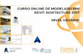 AUTODESK TYGrupoC GIS CursosCADy3D … modelado 3D del edificio, elementos constructivos avanzados, creación y utilización de familias de Revit, y presentación profesional del trabajo