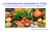 La alimentación saludable en Chile -  · PDF fileCalentamiento óhmico Oportunidades de Innovaci