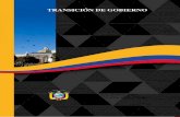 TRANSICIÓN DE GOBIERNO - Secretaría Nacional de ... · de 2016 y sus continuas réplicas, ... • Clausura y liquidación La formulación y la ejecución del Presupuesto General