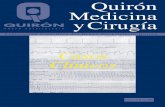 Quirón Medicina - David Morataldmoratal.webs.upv.es/papers/2005/2005_Quiron_Medicina_y_Cirugia... · Quirón Medicina QUIRÓN y Cirugía GRUPO HOSPITALARIO Casos Clínicos Publicación
